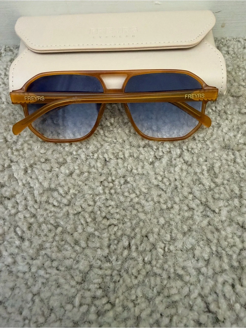Fryers Billie Aviator Sunglasses  EXCELLENT CONDITION 100% UV Protection